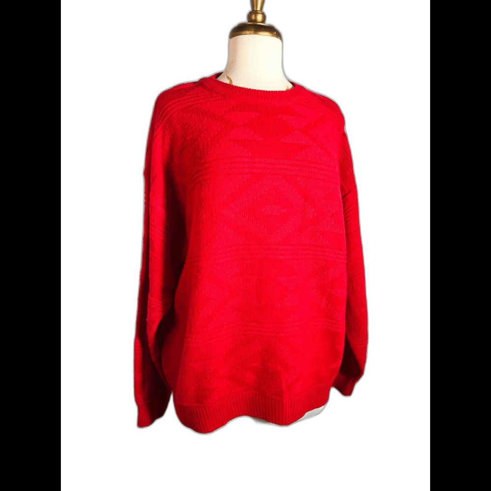 Brittany Bay Sweaters Size XL Vintage 90's Dark Academia Thick Knit